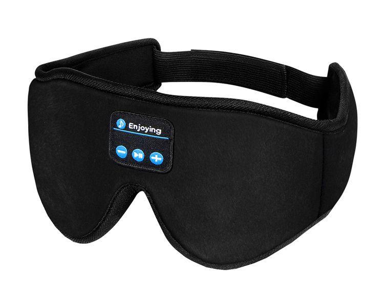 Tai nghe giấc ngủ 3D Bluetooth 5.0 Bang không dây Đồ trang trí mặt nạ thoáng khí cho mắt để ngủ ở phía quà tặng