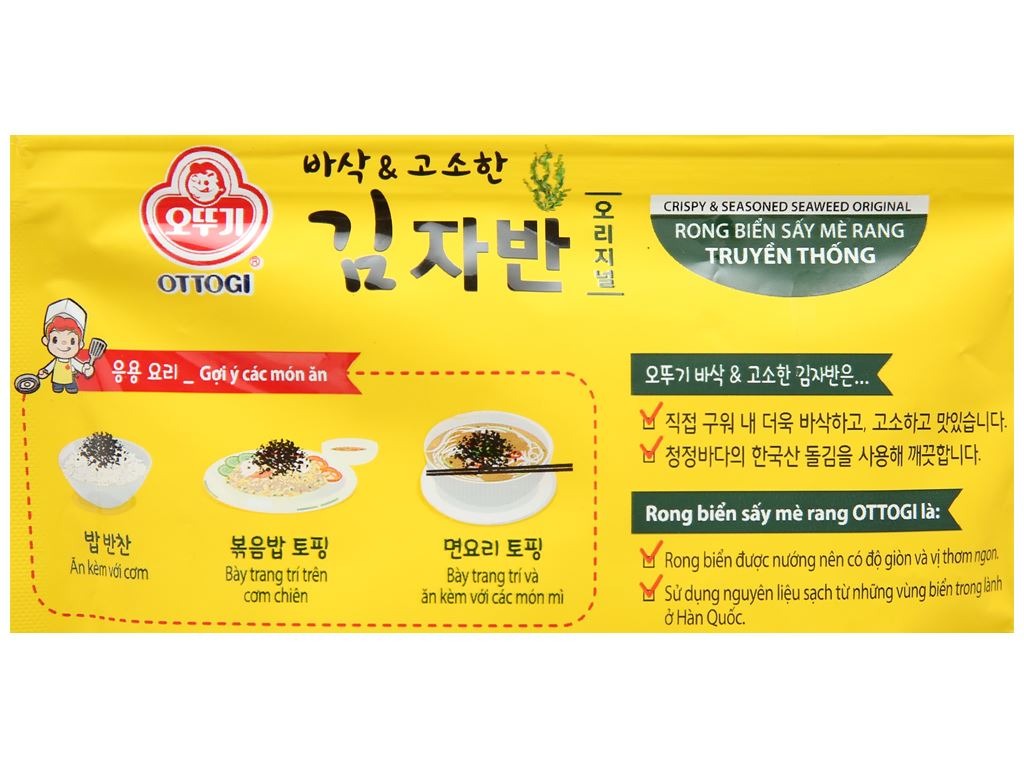 Rong Biển Sấy Truyền Thống Ottogi