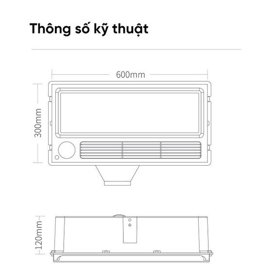Đèn Sưởi/ Quạt sưởi Nhà Tắm Thông Minh Yeelight Yuba LCD 8in1 YLYB004 - Hàng Nhập Khẩu Chính Hãng