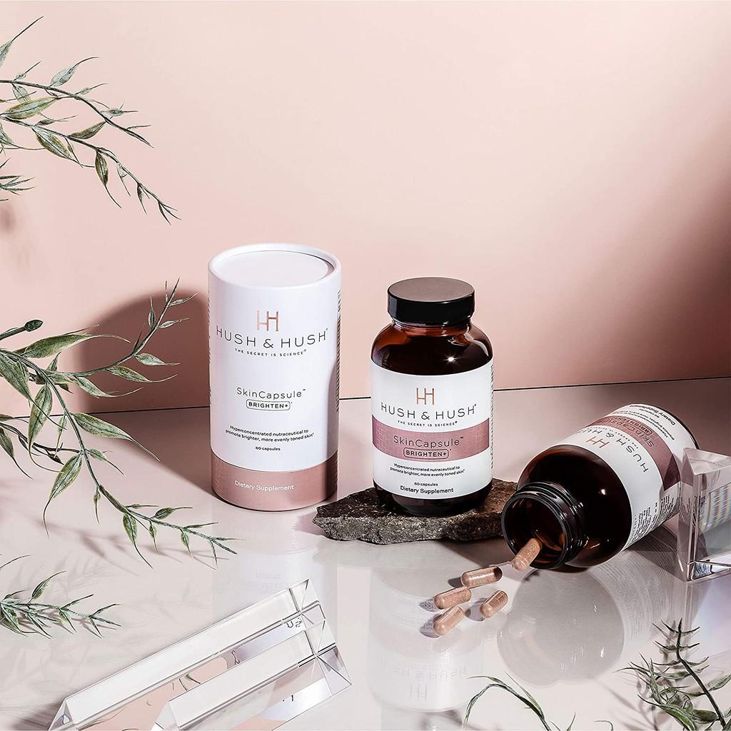 Viên Uống Sáng Da, Mờ Nám Image Skincare Hush & Hush SkinCapsule Brighten+ 60viên