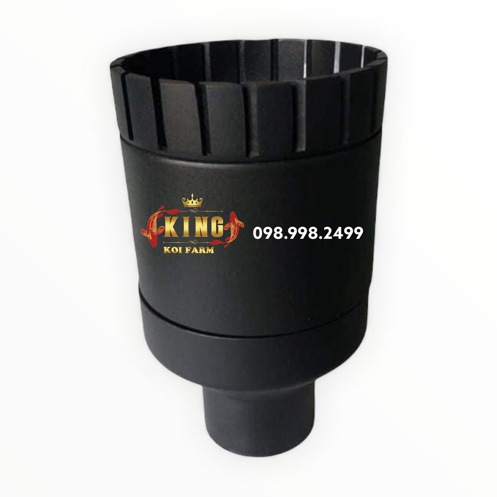 Hút mặt hồ cá Koi kẽ rãnh,xoay 360