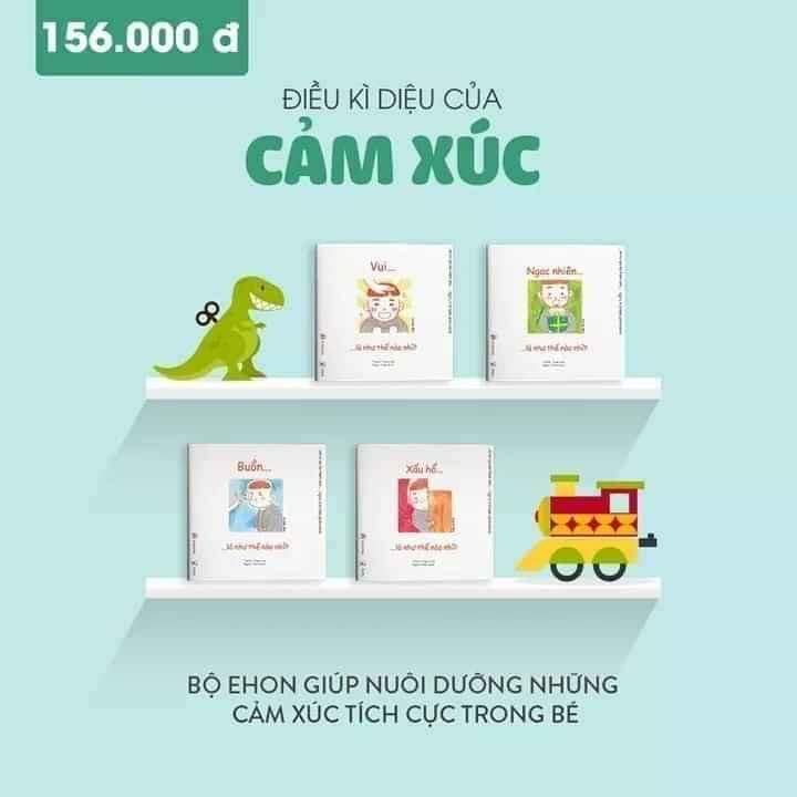 Full Combo 98 Cuốn Ehon Nhật Bản cho bé phát triển toàn diện não bộ, nhận thức, tư duy, sáng tạo, vận động