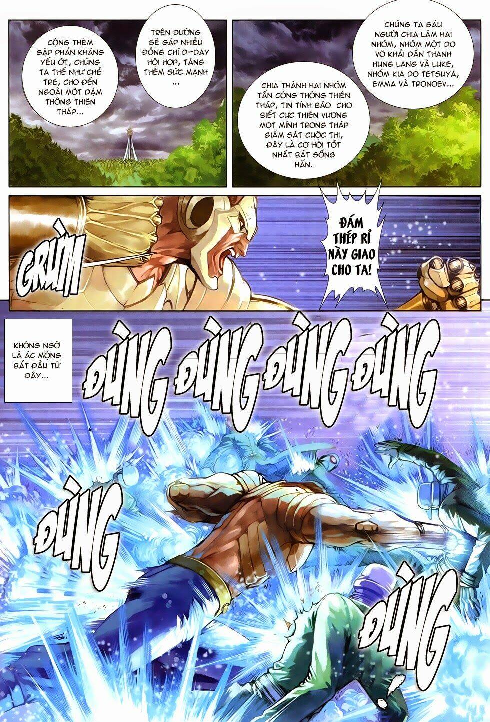 ba động quyền z hadouken zero chapter 11 16
