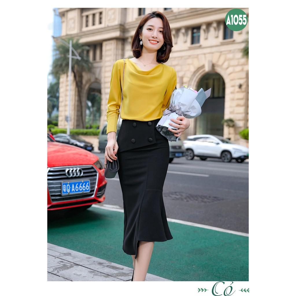 Áo sơ mi nữ công sở sang trọng - A1055