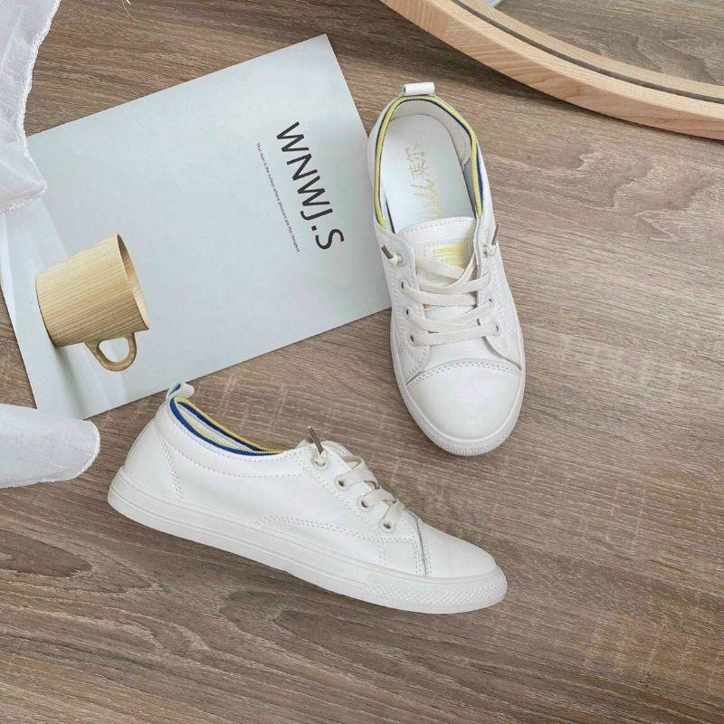Giày sneaker nữ trắng