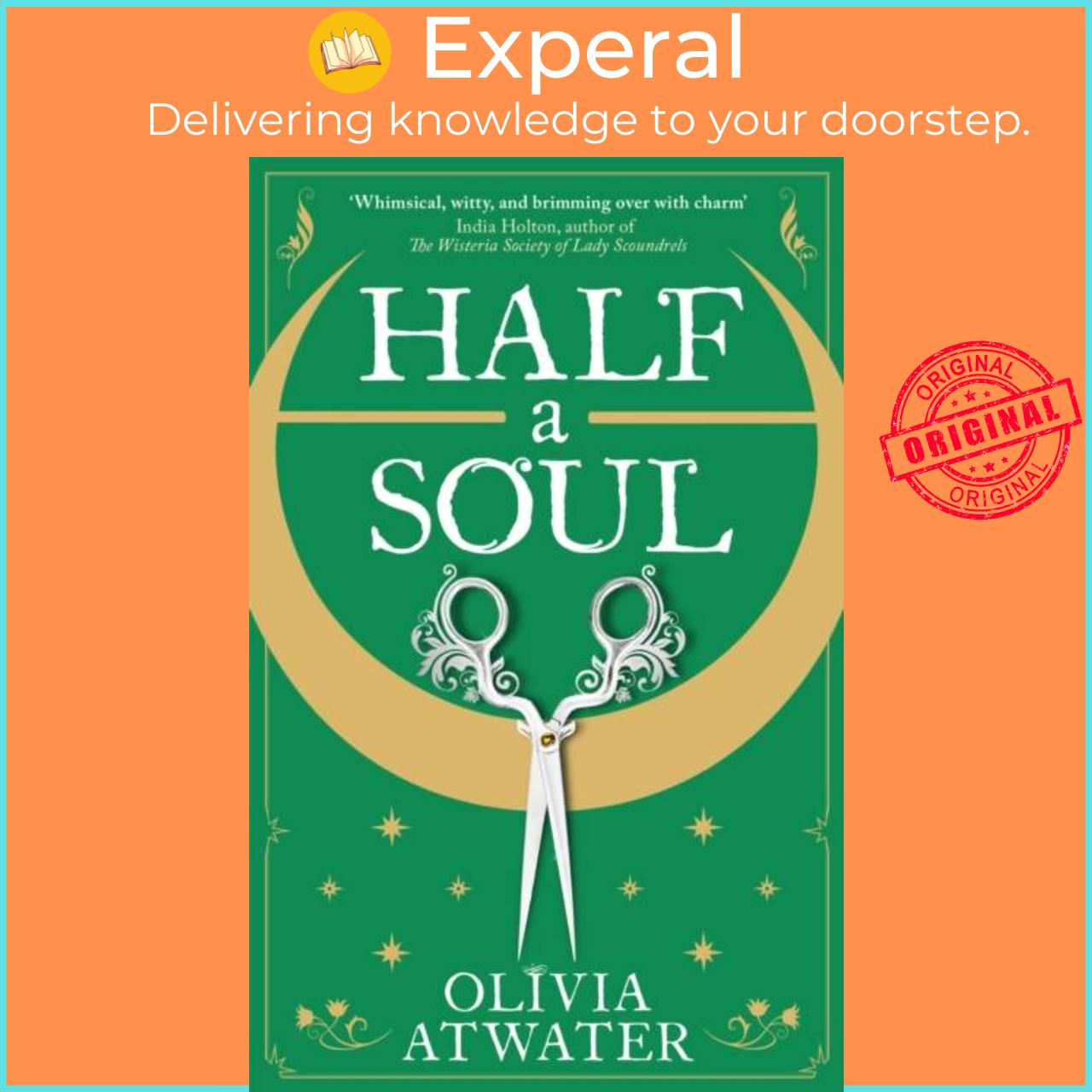 Sách - Half a Soul - Howl's Moving Castle meets Bridgerton in this cosy Regenc by Olivia Atwater (UK edition, paperback)