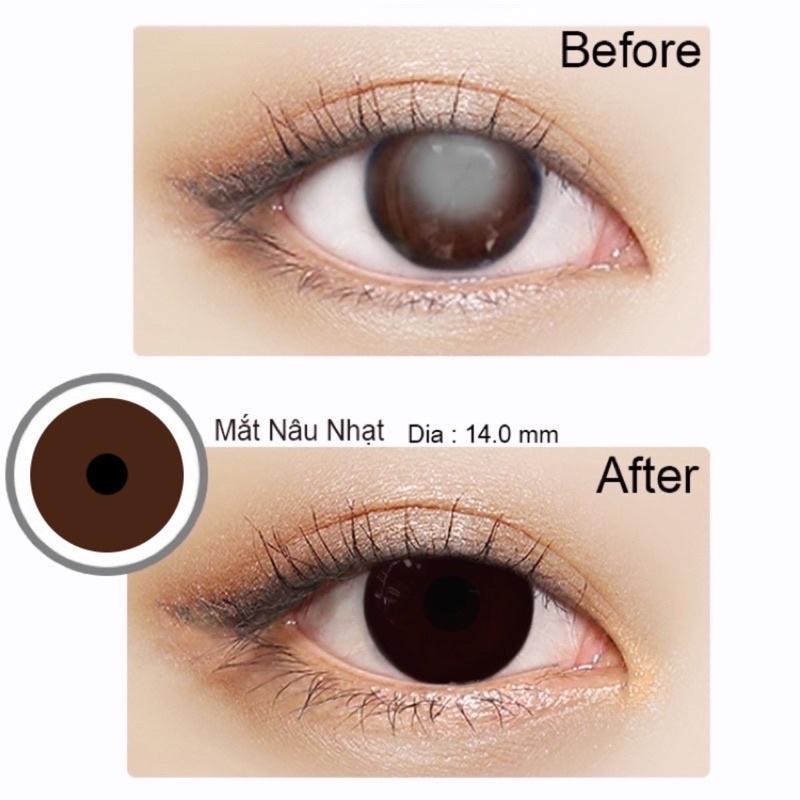 Lens Thẩm Mỹ Kính Áp Tròng Che Khuyết Điểm Cho Mắt Hỏng, Cườm, Đục Thuỷ Tinh Thể, Kéo Mây - FAIRY SHOP CONTACT LENS