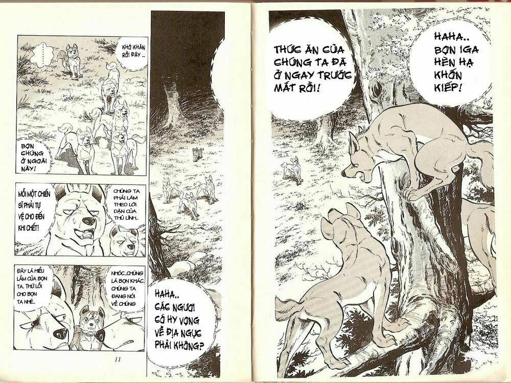 chú chó có nghĩa - ginga nagareboshi gin chapter 19 4