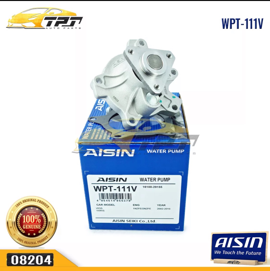 Bơm Nước Toyota VIOS - YARIS JAPAN-