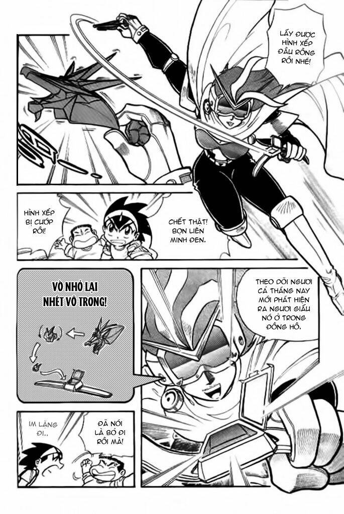 hiệp sĩ giấy - origami fighter chapter 7 13