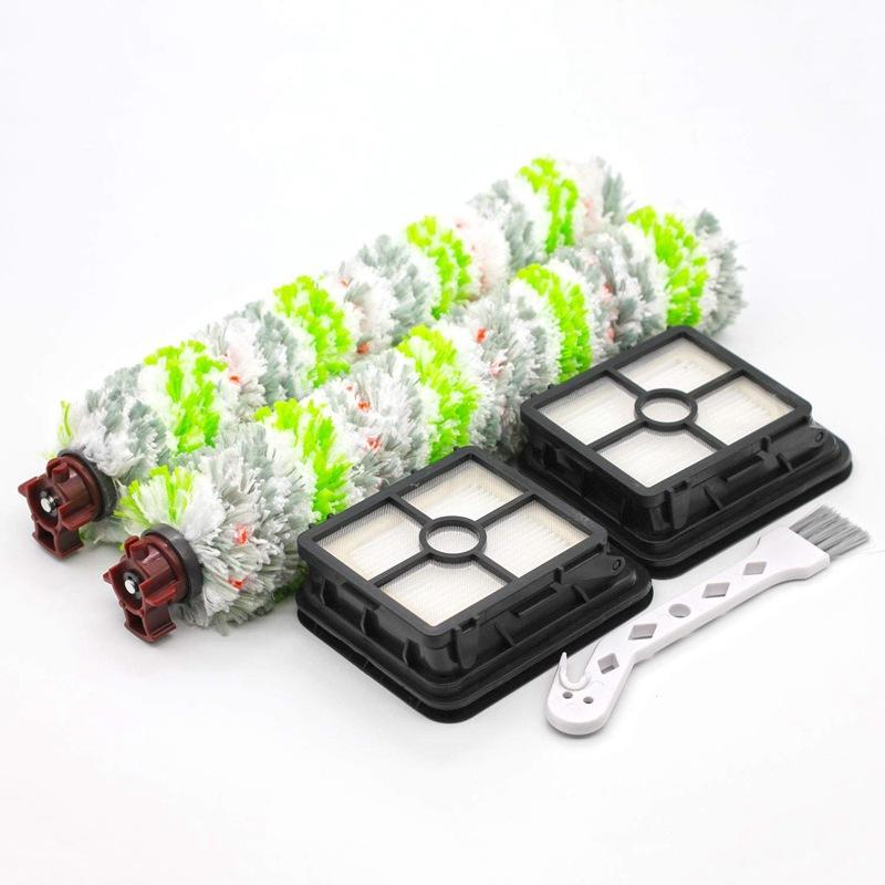Bộ Thay Thế 2 Bàn Chải Con Lăn + 2 Bộ Lọc Dòng Crosswave 17132 Và 2225N Cho Gia Đình Có Thú Cưng Hút Thuốc Phụ Kiện Máy Hút Bụi