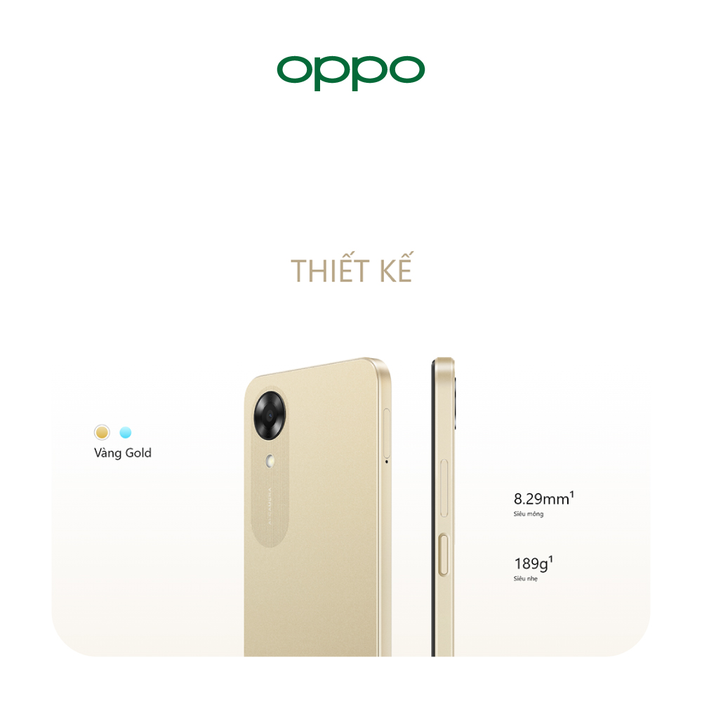 Điện Thoại Oppo A17k (3GB/64GB) - Hàng Chính Hãng