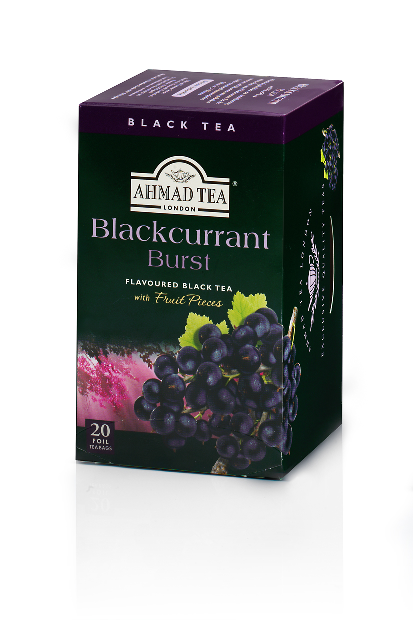 TRÀ AHMAD ANH QUỐC - PHÚC BỒN TỬ (40g) - Blackcurrant Burst - Được &quot;Danh y biệt lục&quot; xếp vào hàng Thượng phẩm