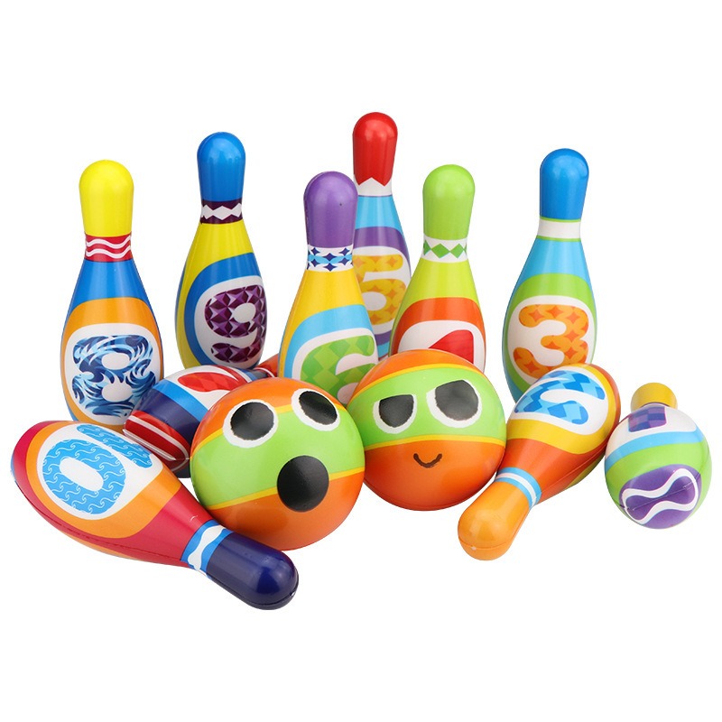 [Siêu sale] Bộ đồ chơi bowling trẻ em trong nhà và ngoài trời EASYTOYS giúp trẻ em 3-6 tuổi phát triển t