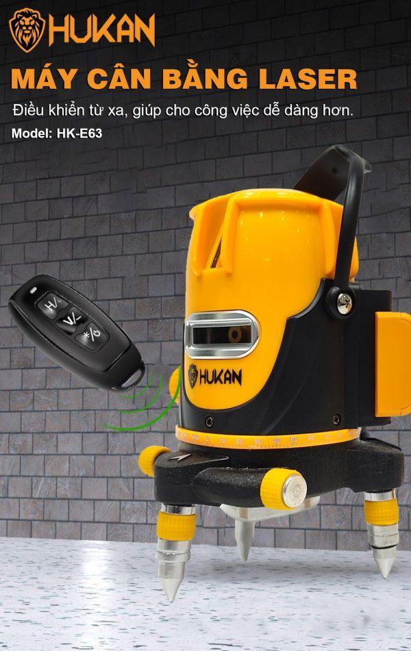 MÁY CÂN BẰNG LASER 5 LINE HK-E63 HUKAN (2 PIN + 1 SẠC ) - HÀNG CHÍNH HÃNG