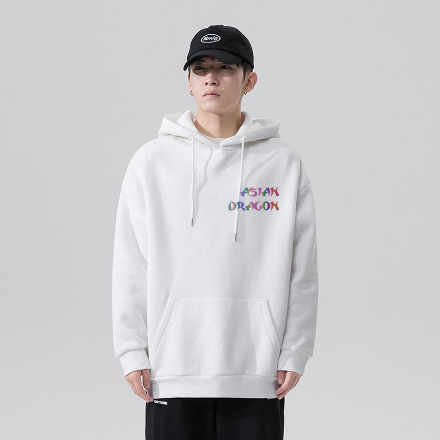 Áo Hoodie Nam Nữ Vải Nỉ Ngoại Dày Dặn Phản Quang Rồng Anam Store