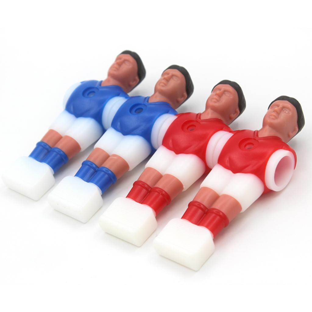 22x Foosball Men Soccer Table Football Players with Ball Game Accessories