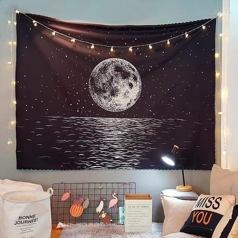Bộ sưu tập đen huyền bí - Tranh Vải treo tường Decor phòng hot nhất 2020