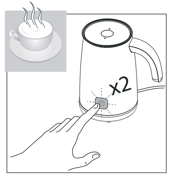 Hướng dẫn sử dụng bình đánh sữa Delonghi Alicia Latte EMF2.W