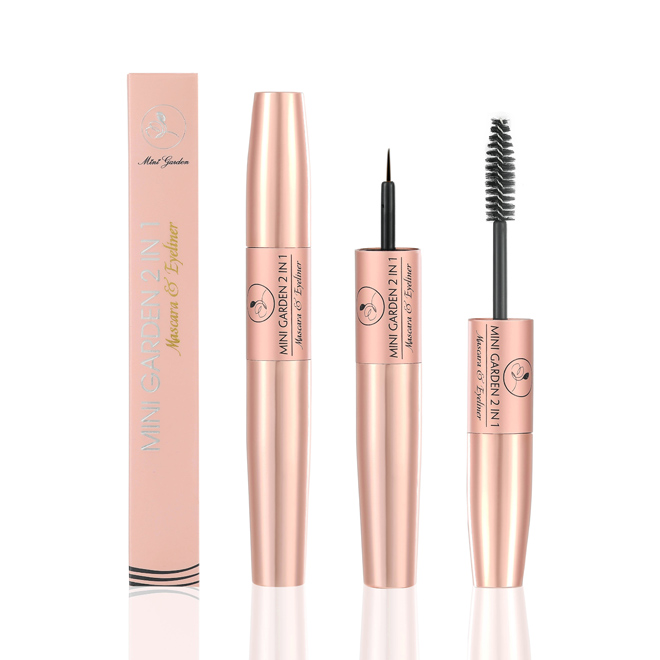 Mascara và kẻ mắt - Mascara &amp; Eyeliner 2in1 MiniGarden Chính Hãng