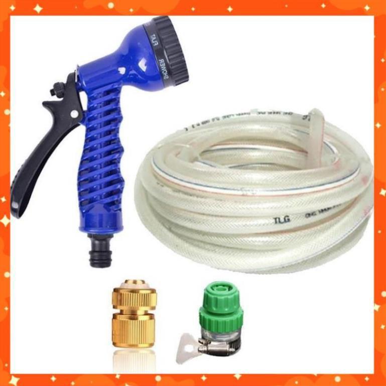 Bộ dây vòi xịt rửa xe, tưới cây, dọn dẹp nhà cửa 3-5m  206843