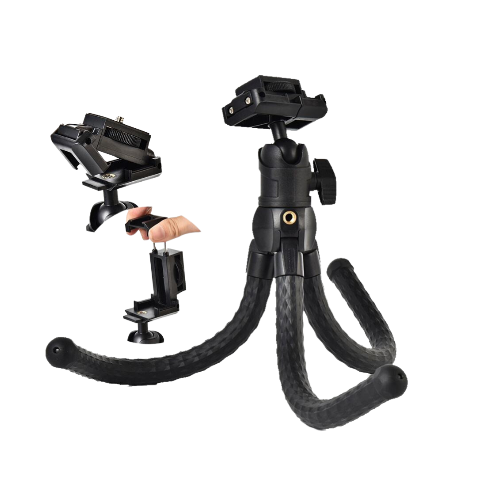 Tripod/ Chân bạch tuộc Yunteng 3286, phụ kiện cố định điện thoại, máy ảnh để quay chụp - Hàng chính hãng