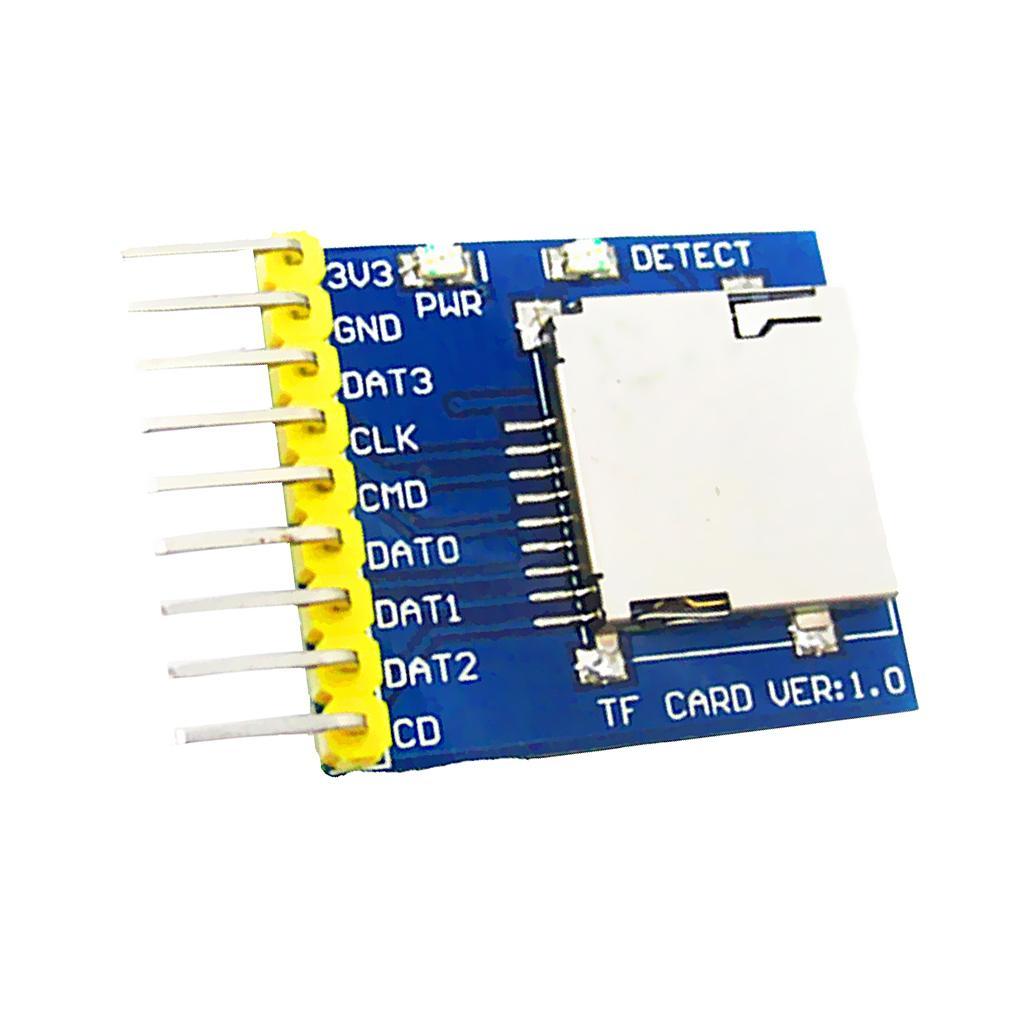 4pcs Micro SD TF T-Flash Card Reader Module SPI w/ Level Converter Chip