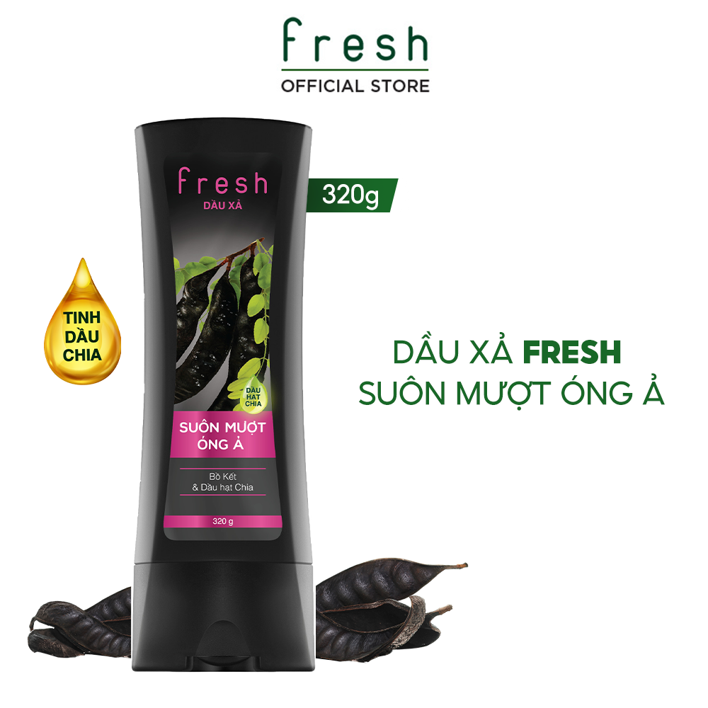 Dầu xả Fresh Suôn mượt óng ả- Bồ Kết , 320g