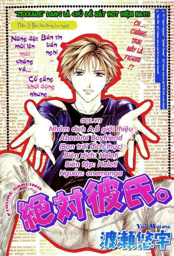 bạn trai đích thực chapter 2 1