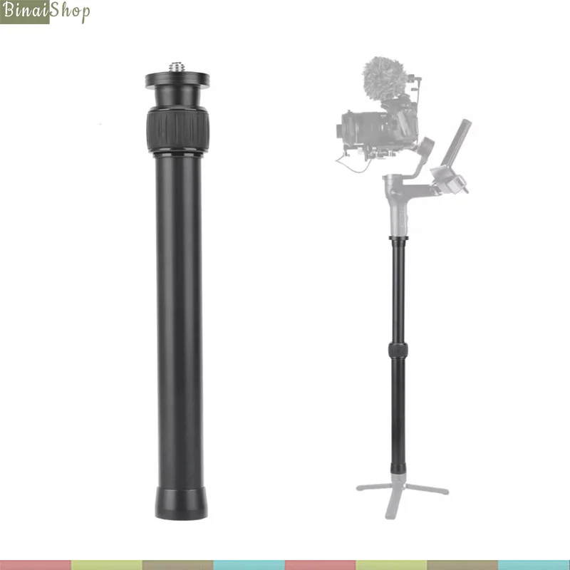 Gậy Nối Dài Cho Gimbal Có Kích Thước Và Tải Trọng Lớn, Chiều Cao Tối Đa 50cm- hàng nhập khẩu