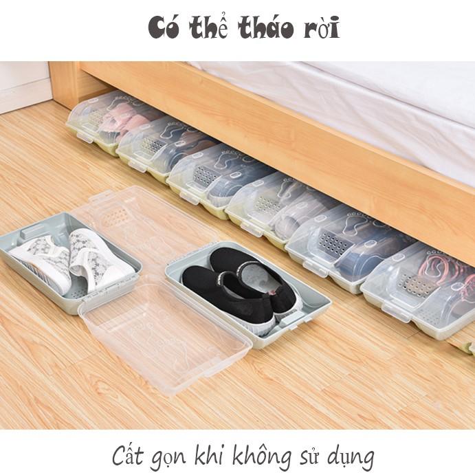 Combo 5 hộp đựng giày có nắp tiện dụng- br00526