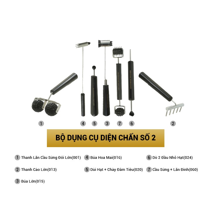 Bộ dụng cụ diện chẩn số 2