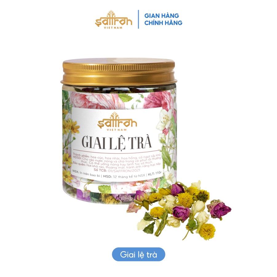 Giai lệ trà - Trà hoa mix các loại tốt cho sức khỏe
