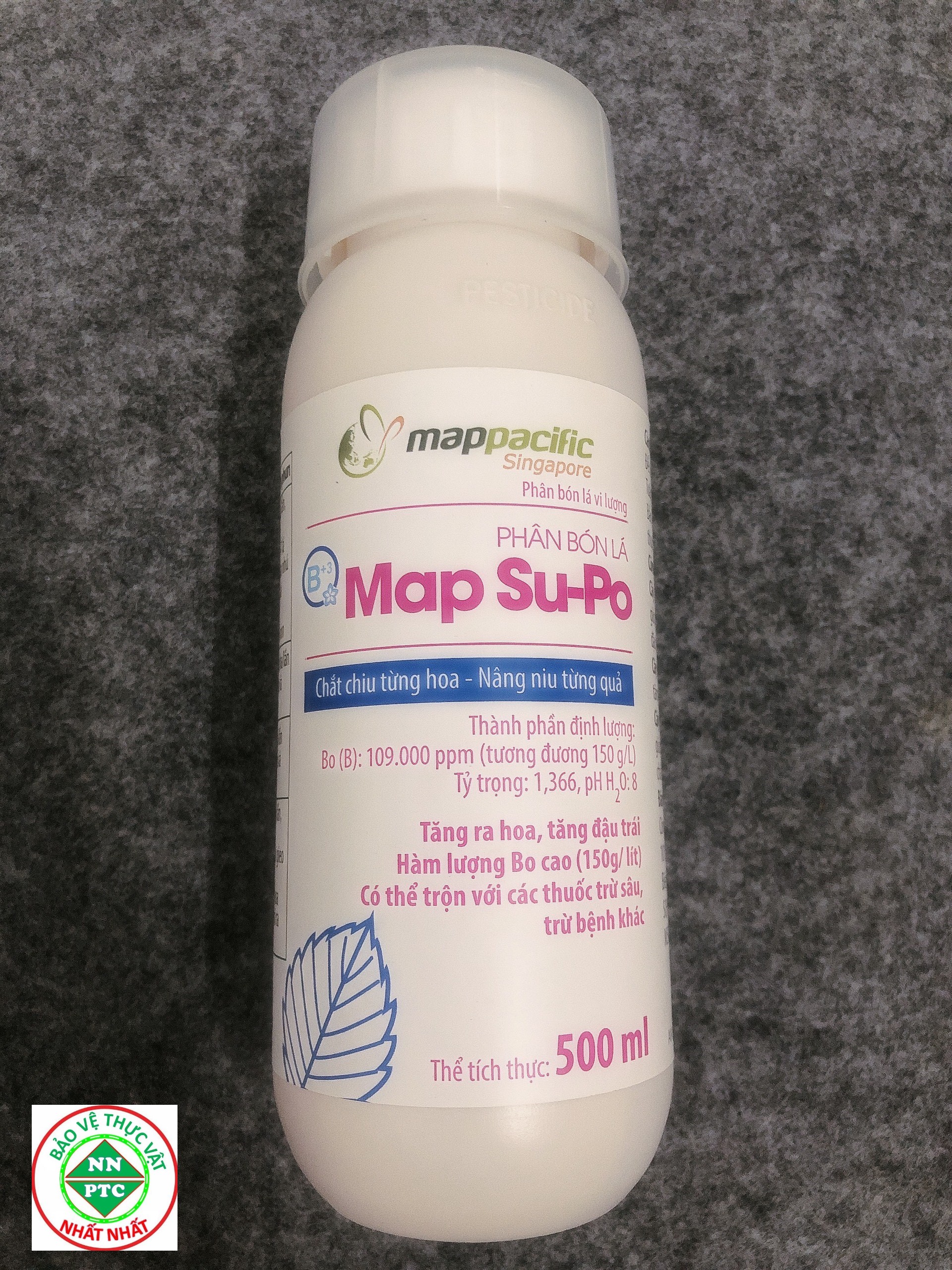Phân bón vi lượng Tăng ra hoa, đậu quả MapSu-Po 500ml