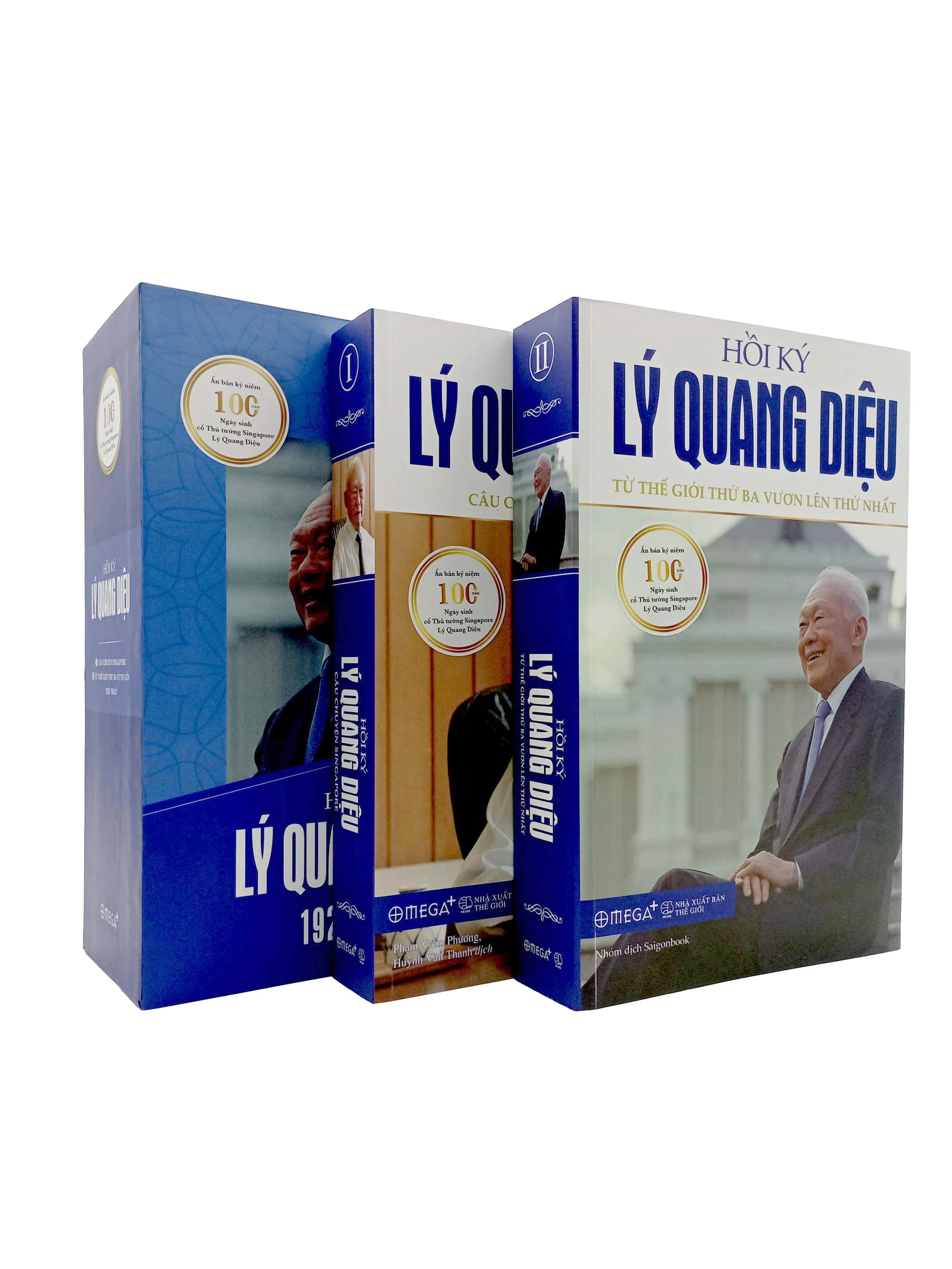 Boxset Hồi Ký Lý Quang Diệu 1923 -2015