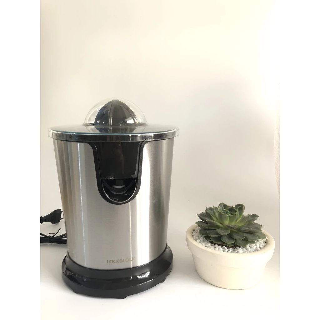 Máy vắt cam bằng thép không gỉ LocknLock EJJ226BLK công suất 85W - Hàng Chính Hãng - JoyMall