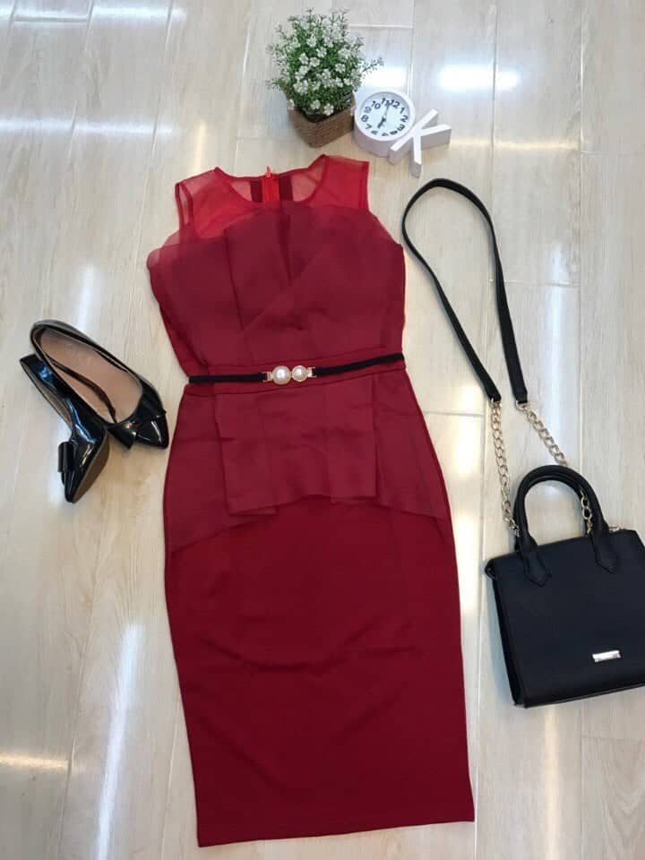 Đầm Body Thiết Kế Peplum Cách Điệu Siêu Xinh Đẹp Và Sang Chảnh