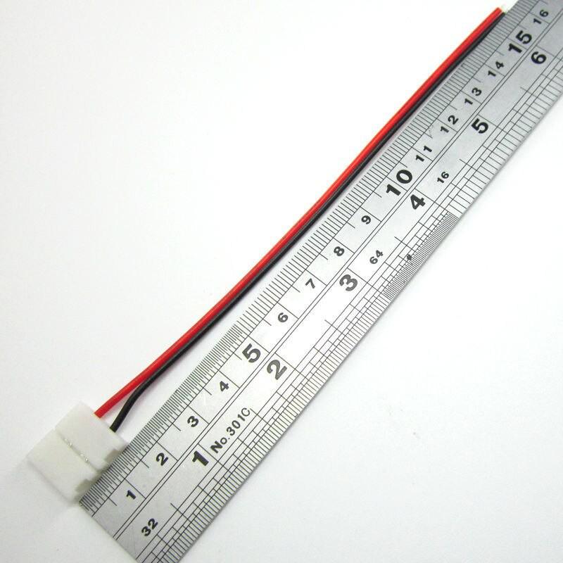 Set 50 Đầu Nối Dây Đèn Led 2 Pin 3528 At 1 Đầu Dài 8mm
