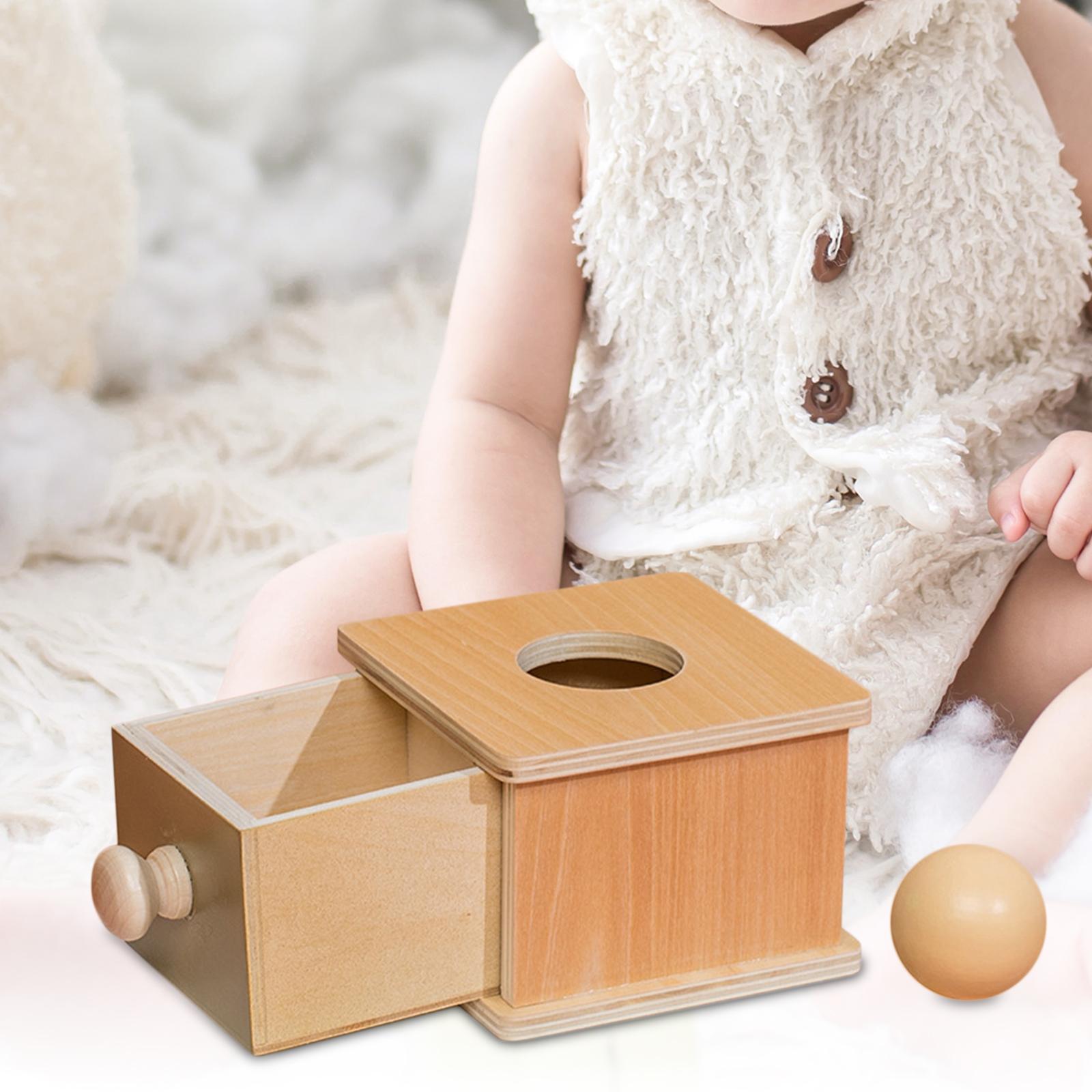 Montessori Box Developmental Toy for Infant Boys Girls Xmas Gifts
