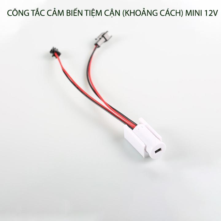 Công tắc cảm biến tiệm cận 12V-36W, dùng gắn tủ để đóng mở đèn led (mở cửa đèn sáng, đóng cửa đèn tắt)