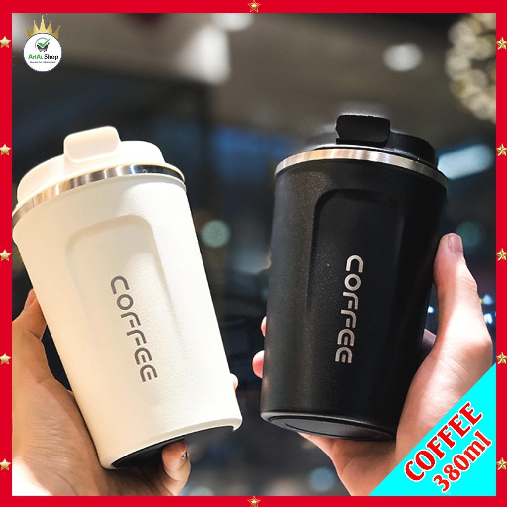 Cốc Giữ Nhiệt Coffee Holic Dung Tích 380ml Thích Hợp Đựng Nước Cafe Giữ Nhiệt 6 Tiếng