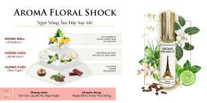 Tầng hương tinh dầu nước hoa aroma floral shock