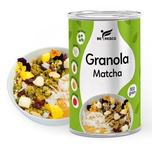 Ngũ Cốc Ăn Kiêng Granola Vị Matcha Xoài Xanh Befresco