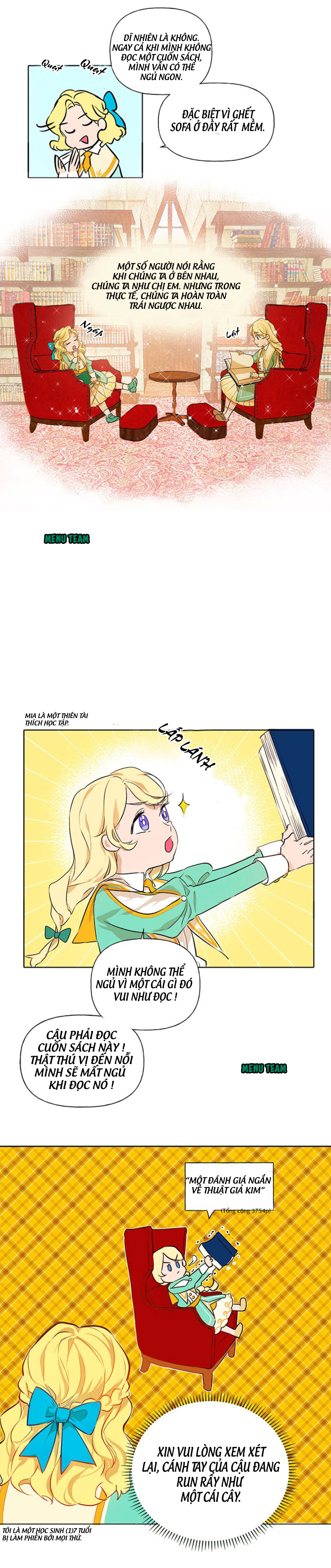 nhà nguyên tố tóc vàng chapter 2 16