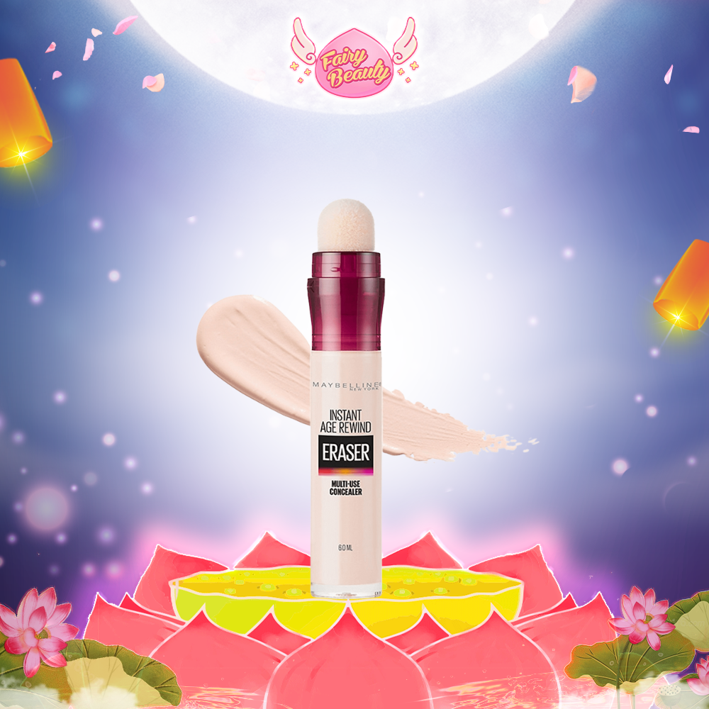 Bút Cushion Che Khuyết Điểm Đa Năng Và Giảm Quầng Thâm Maybelline Instant Age Rewind 6ml