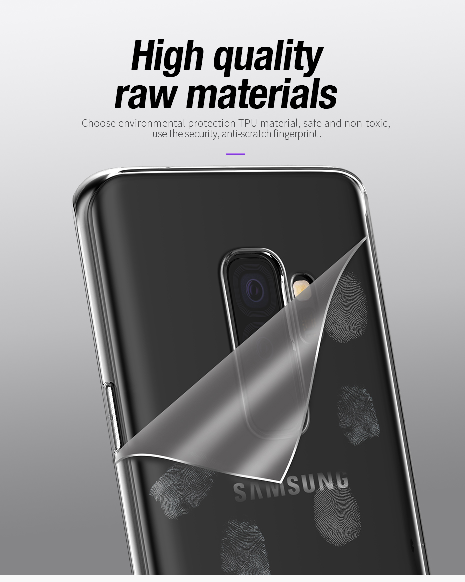 Ốp lưng dẻo dành cho Samsung Galaxy S9 hiệu Ultra Thin - Hàng chính hãng