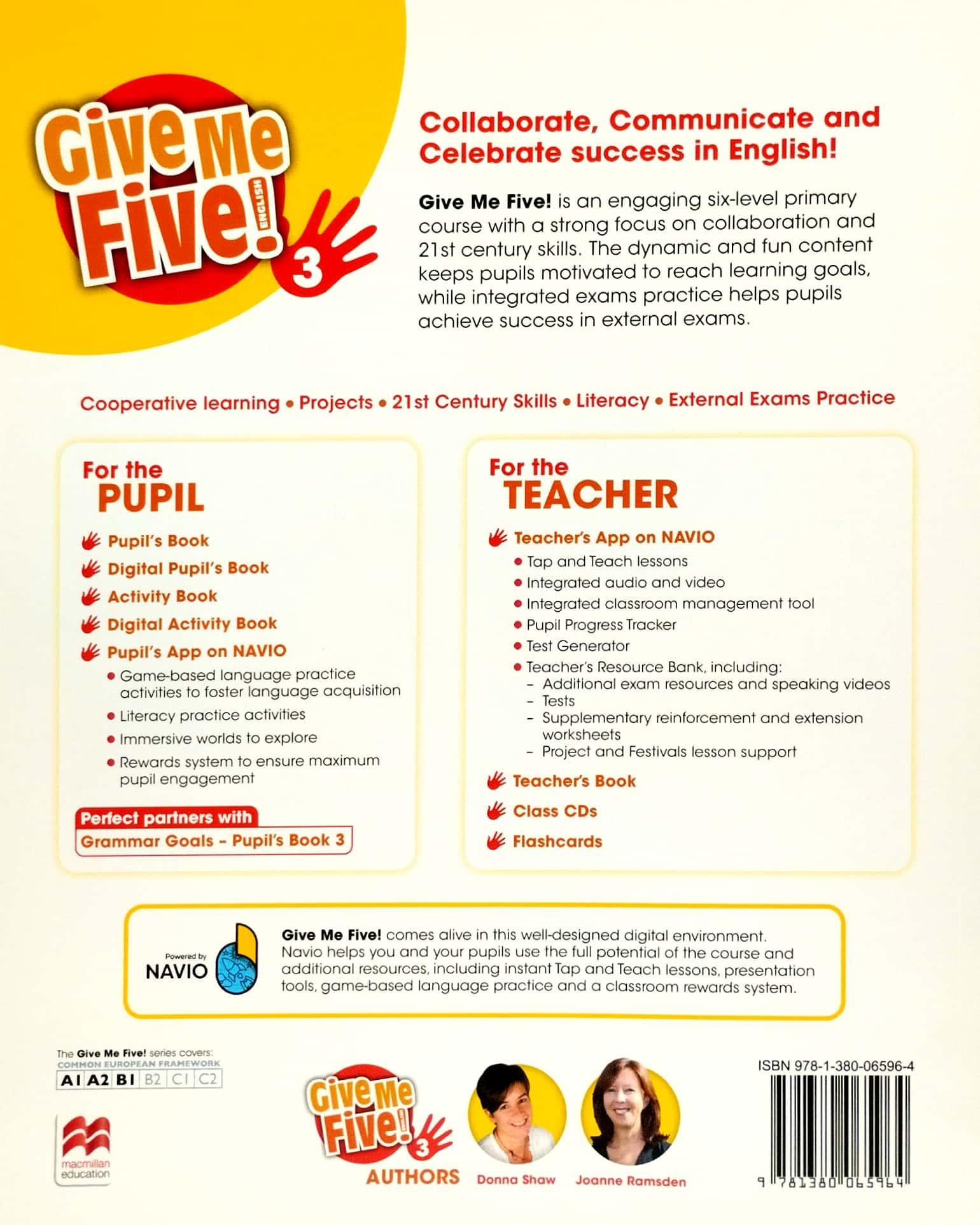 Give Me Five! Level 3 Activity Book With Digital Activity Book