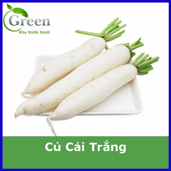 Hạt Giống Củ Cải Trắng (Củ Cải Tuyển) 20 Gam