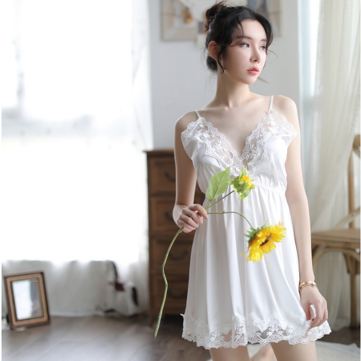 Váy ngủ lụa Hàn Quốc cao cấp