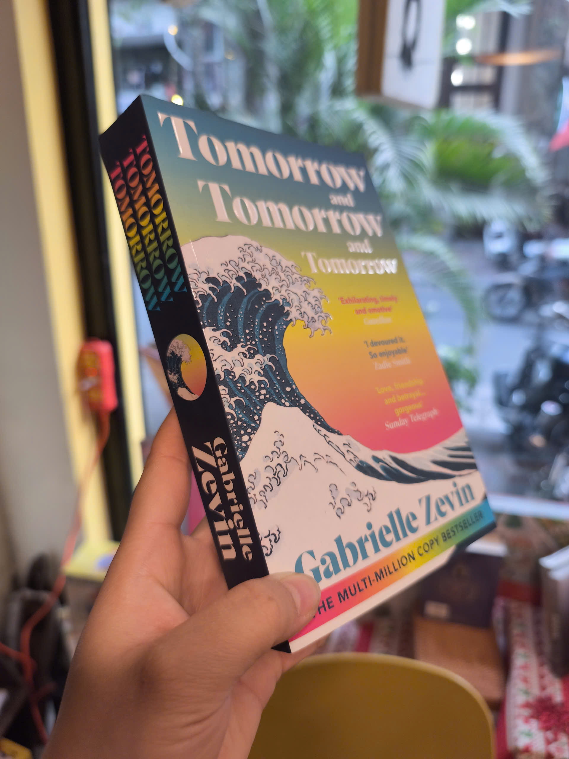 Sách - Tomorrow and Tomorrow and Tomorrow by Gabrielle Zevin - Tiểu thuyết tiếng Anh/Romance